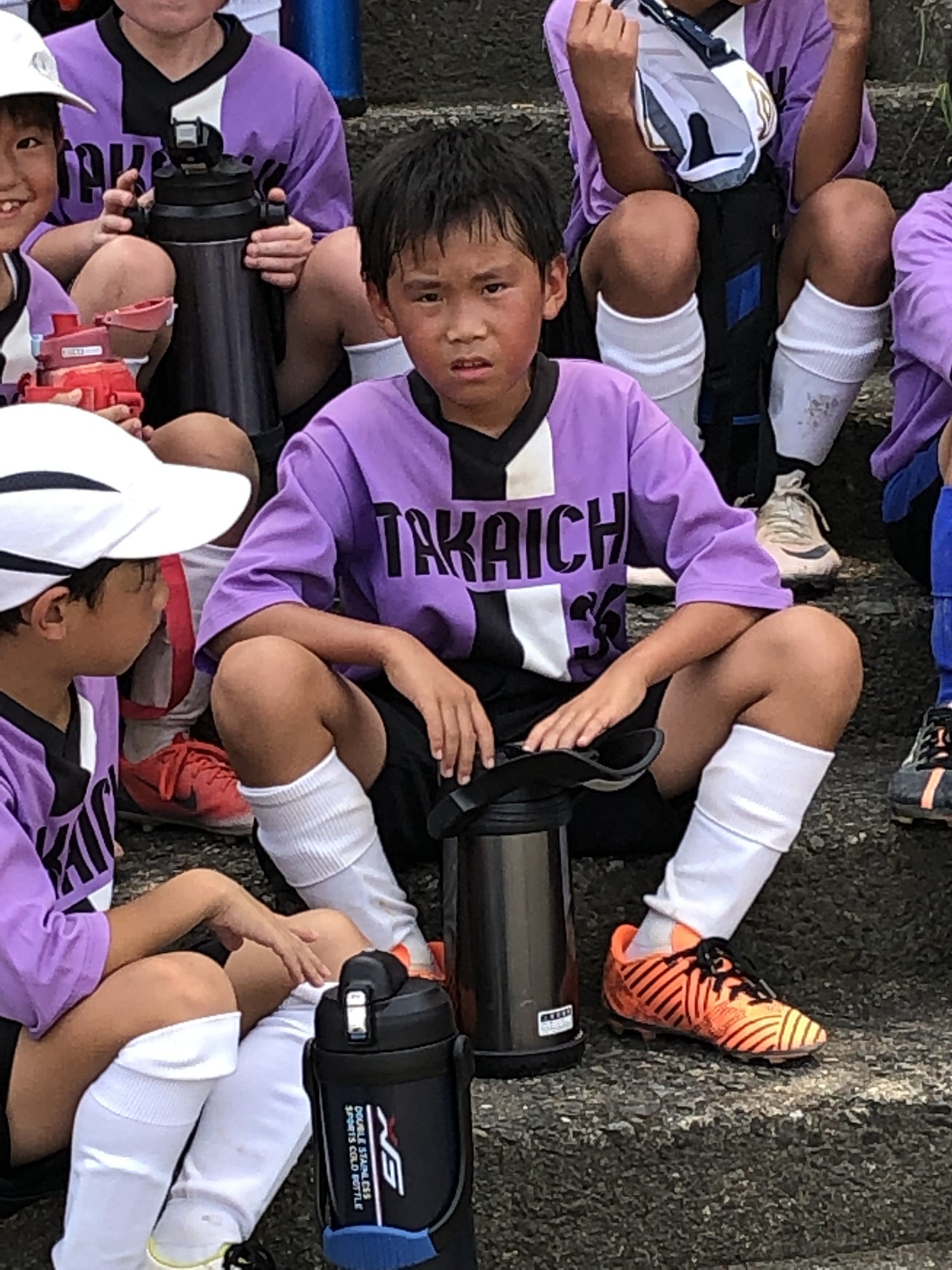 孫のサッカー