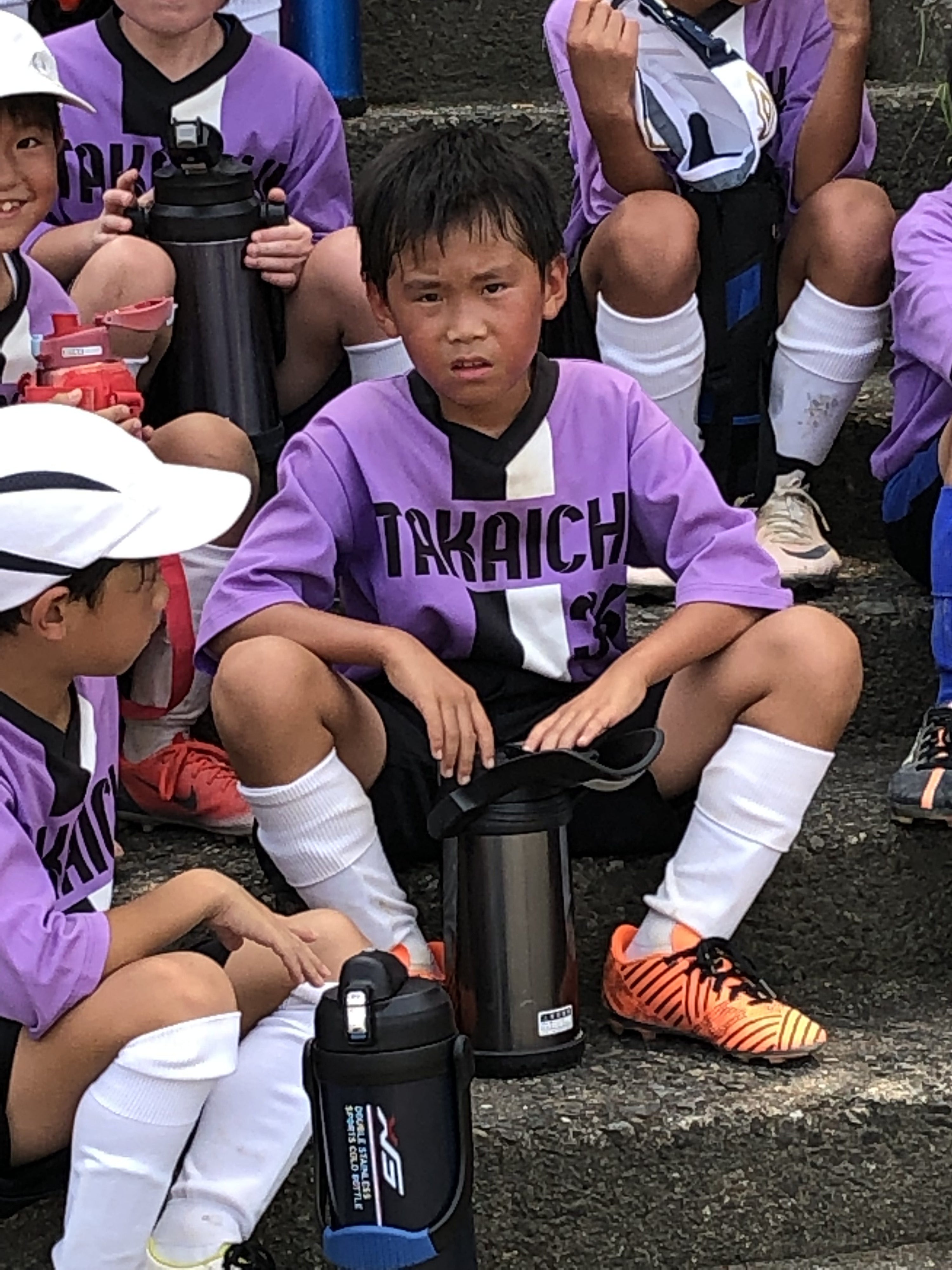 孫のサッカー