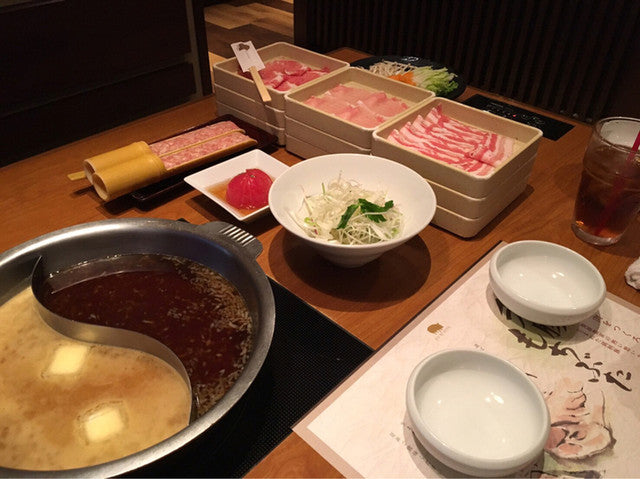 金の豚にて
