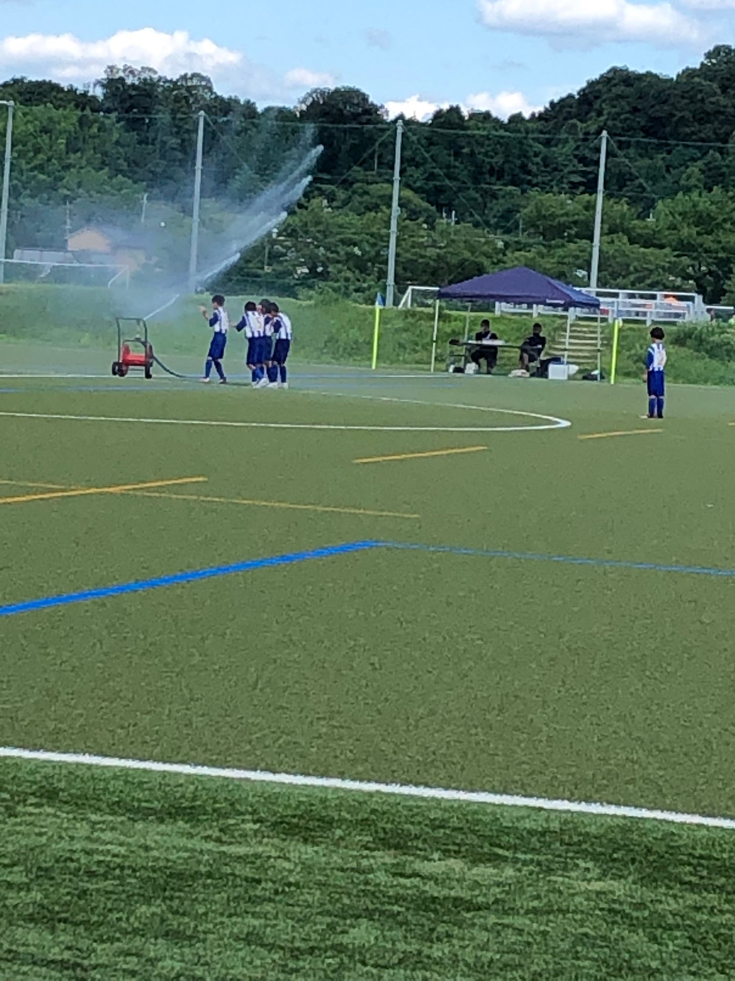 サッカー試合