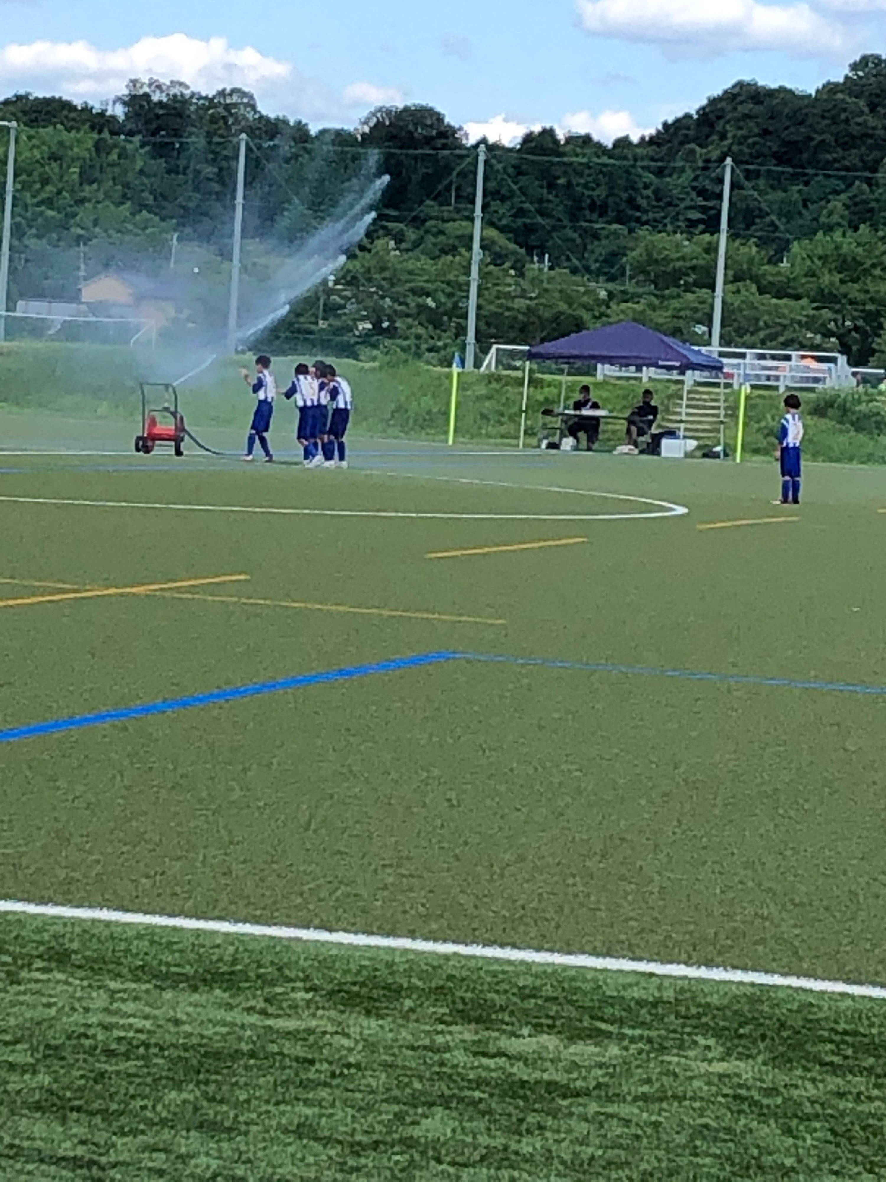 サッカー試合