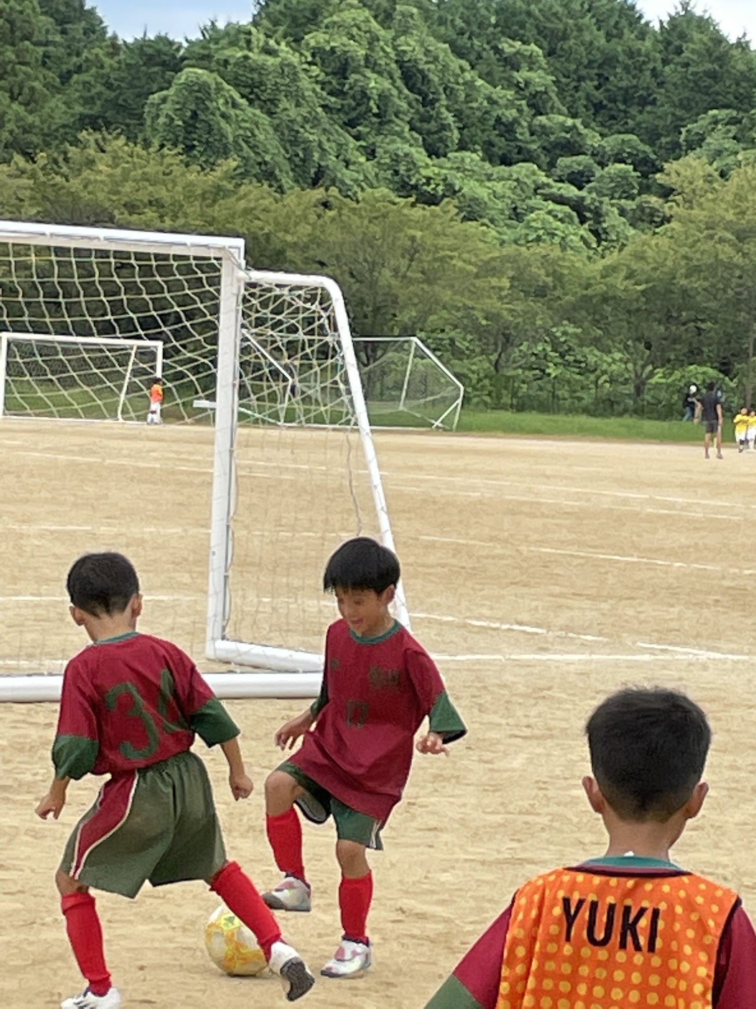 サッカーデビュー