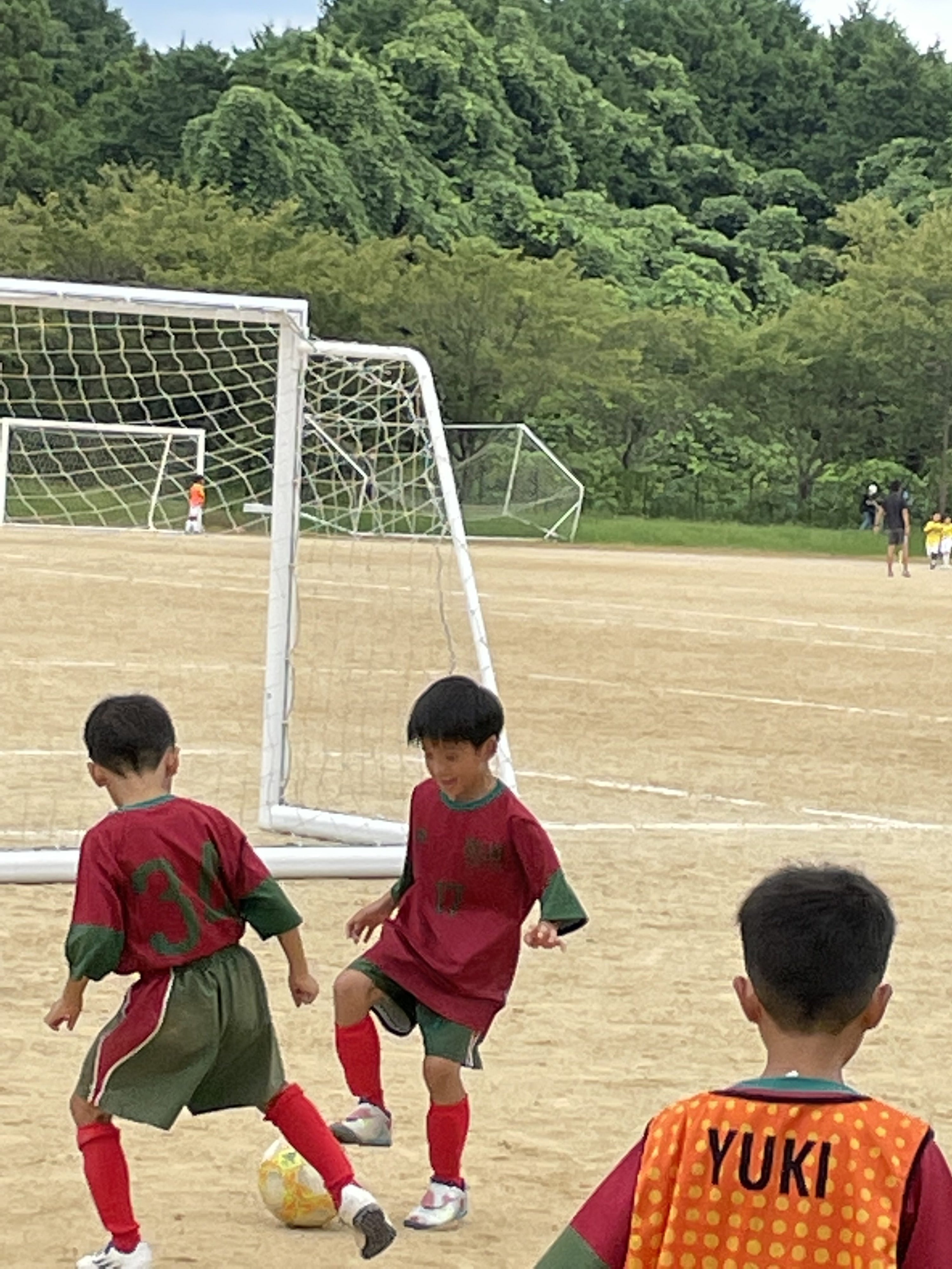 サッカーデビュー