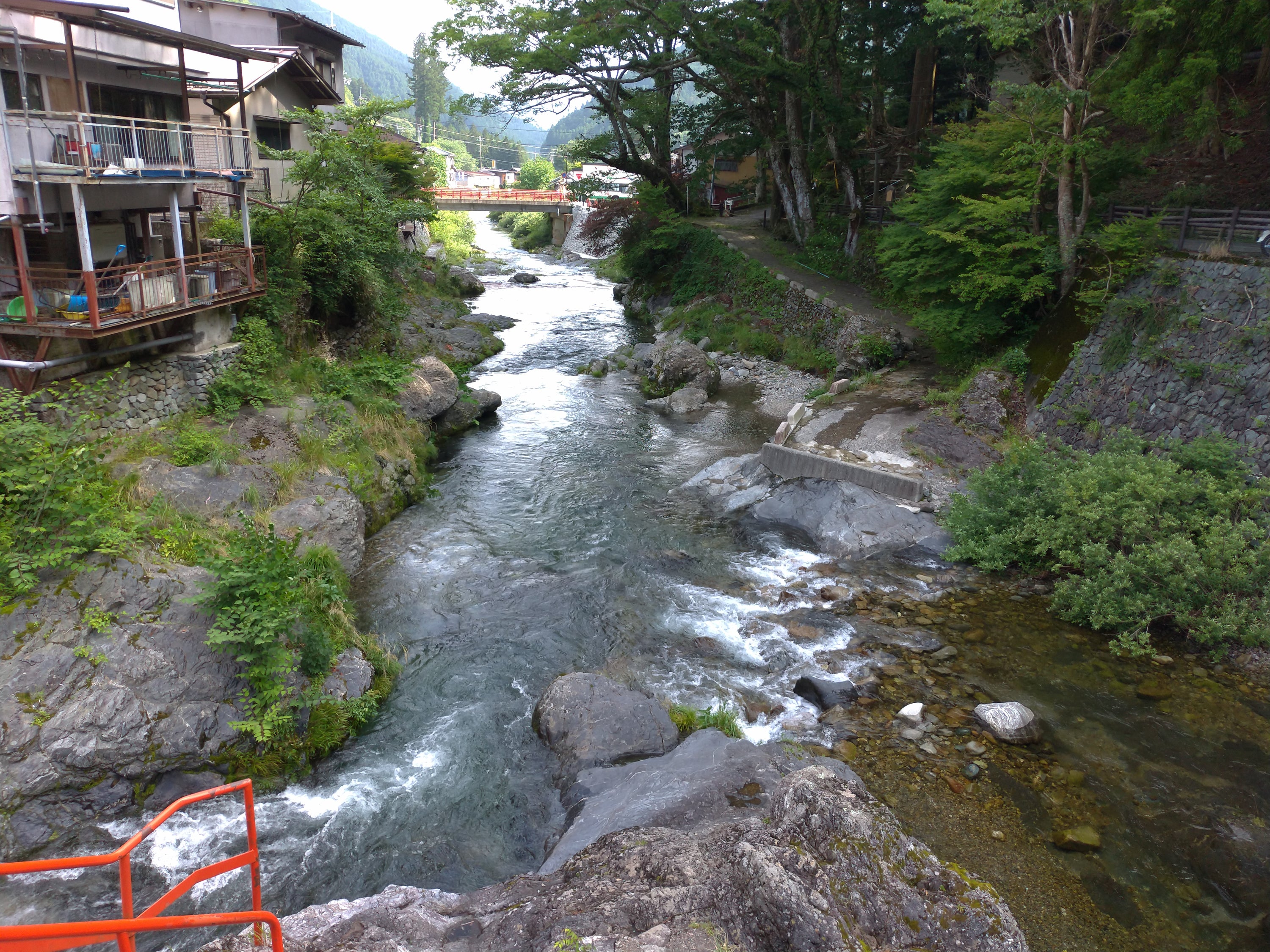 天川村へ