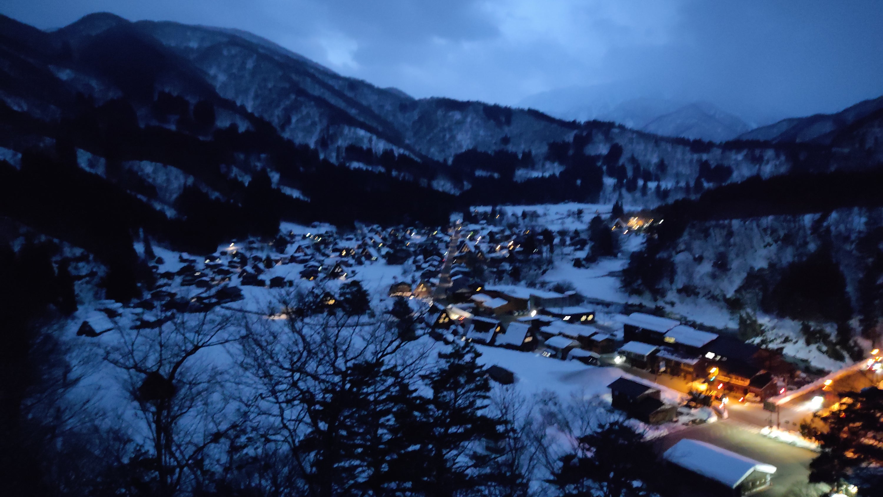 雪自体の撮影